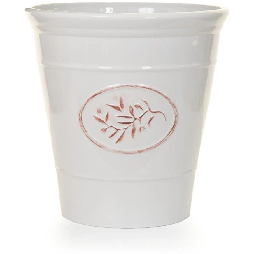 30cm Blenheim Pot - Off White 3 30cm Blenheim Pot - Off White