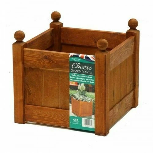 Beech Stained Planter 315 3 Beech Stained Planter 315