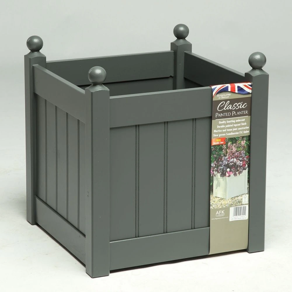 Classic Charcoal Planter 380 3 Classic Charcoal Planter 380