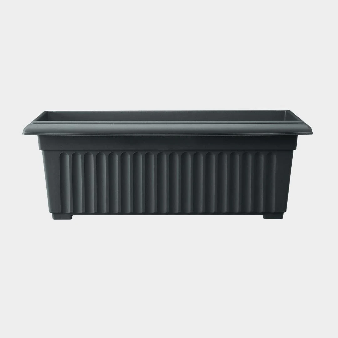 Corinthian Trough Black 70Cm 3 Corinthian Trough Black 70Cm