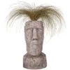 Easter Island Planter Antique Grey