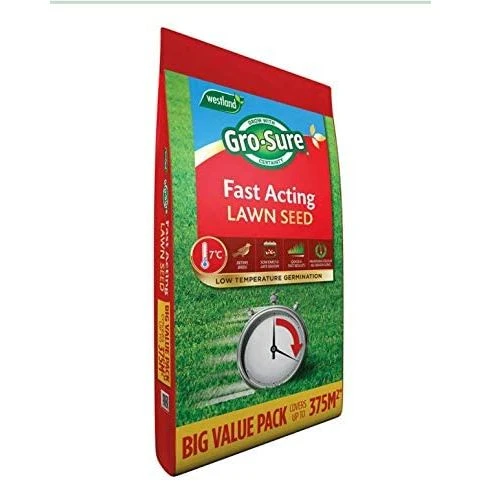 Fast Acting Lawn Seed 375M2 Gro-Sure 3 Fast Acting Lawn Seed 375M2 Gro-Sure