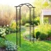 GARDEN ARCH WAVE TOP BLACK PANACEA 1 GARDEN ARCH WAVE TOP BLACK PANACEA -Sprout Haven garden arch wave top black panacea 800x800 625d2d0ae8089 l