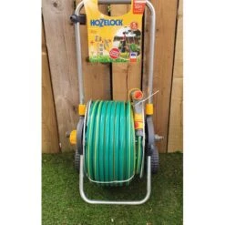 Hozelock Hose Cart Prem Metal 50M Hose