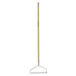 Long Handled Soil Rake Stainless Steel