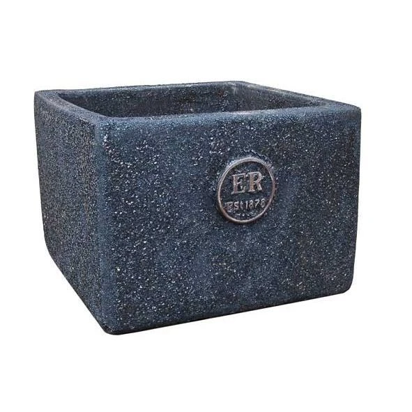 Square Planter Lava Graphite Medium 3 Square Planter Lava Graphite Medium