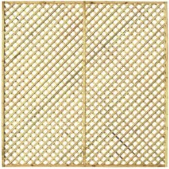 Trellis Diamond Hillside 1.83M X 0.6M Zest
