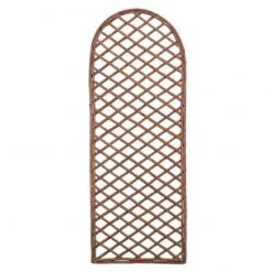 Gardman Willow Trellis Framed 60Cm X 1.8M Curved