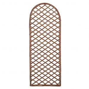 Gardman Willow Trellis Panel 45Cm X 1.2M Curved Top 3 Gardman Willow Trellis Panel 45Cm X 1.2M Curved Top